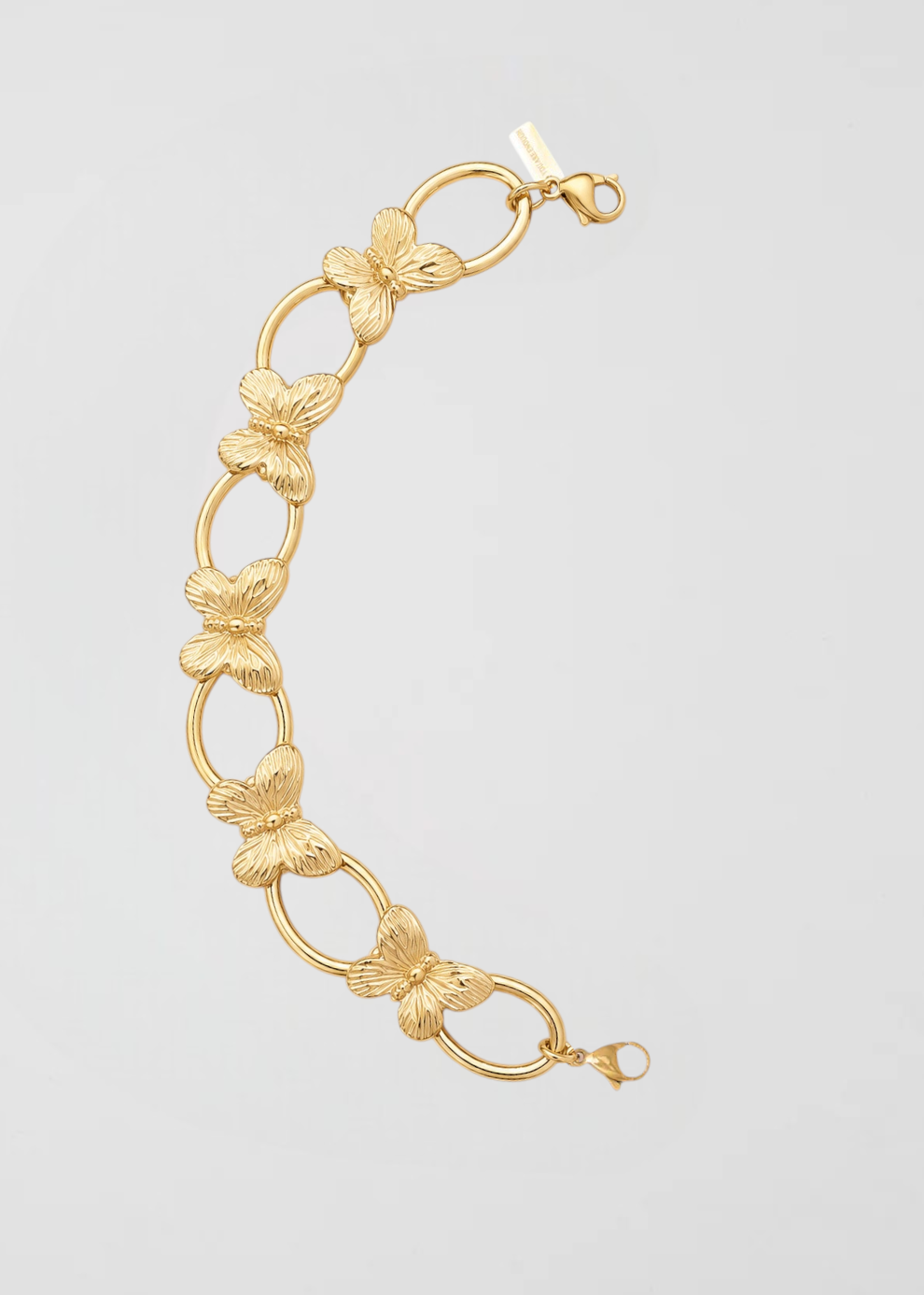 Mitad Cadena Gold Butterfly