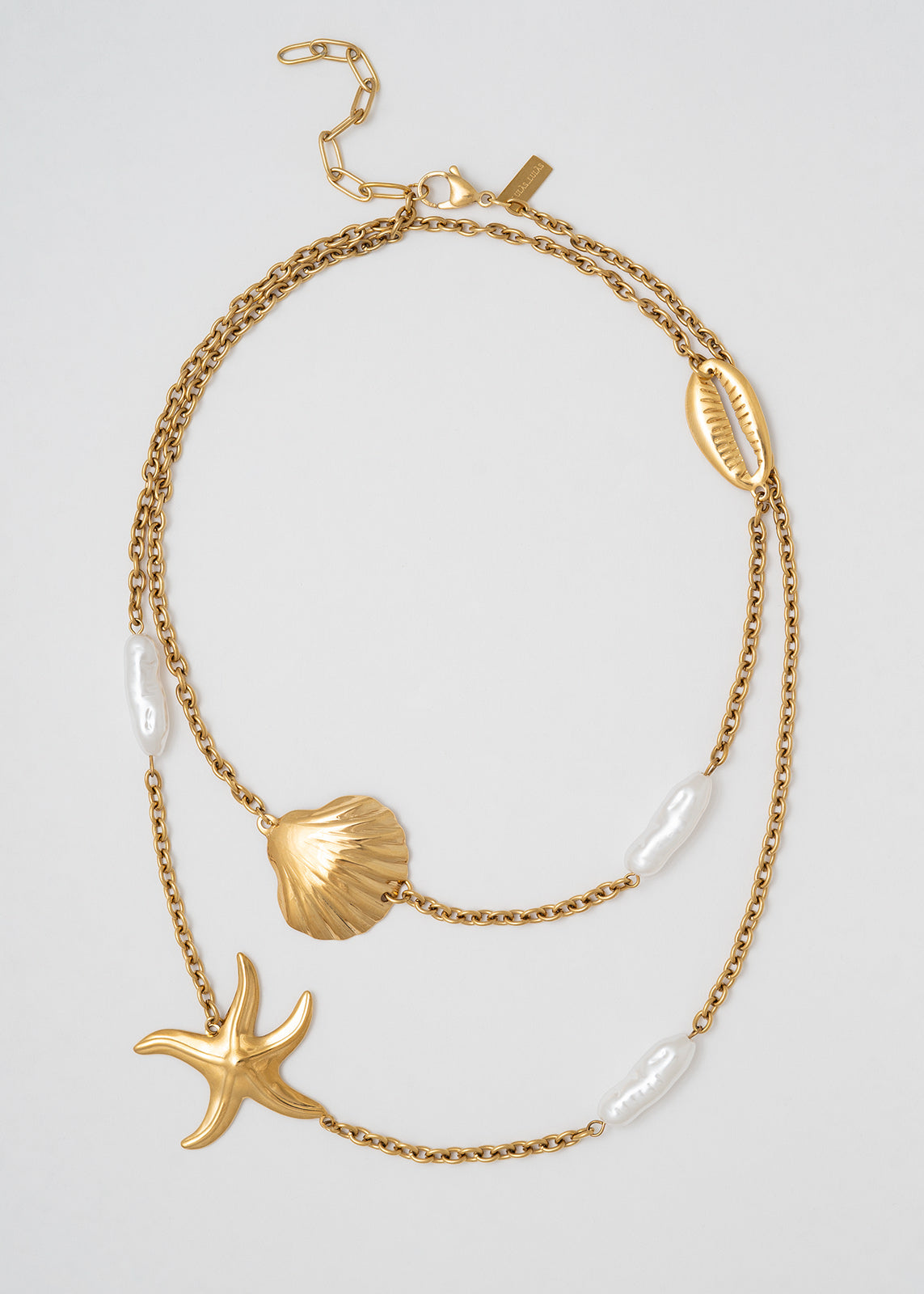 Cadena Fina I Love The Ocean Double