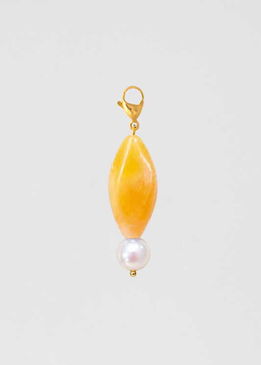 Charm Barra Espiral Amarillo