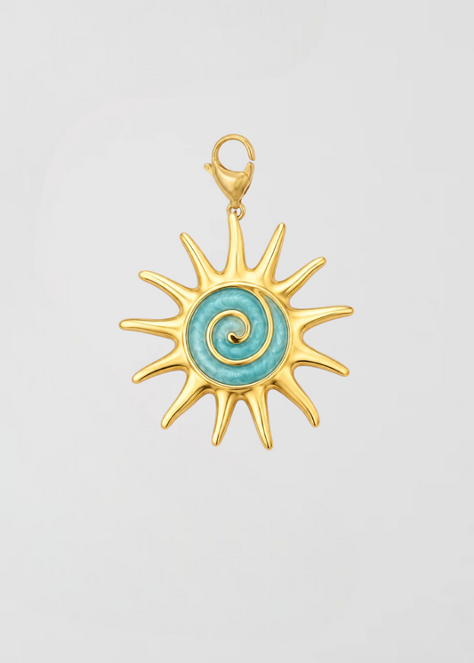 Charm Sol Espiral Celeste
