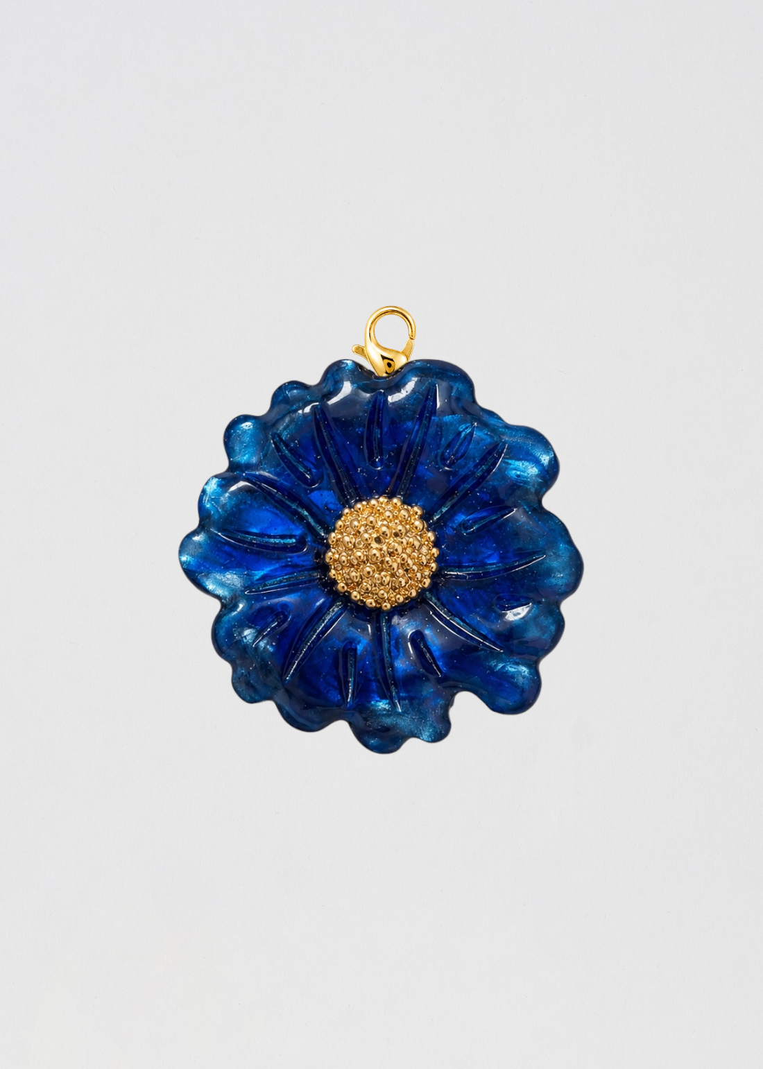 Charm Flor Azul Otoño