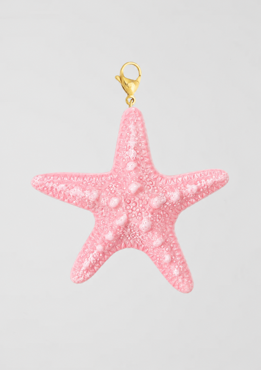 Charm Maxi Estrella De Mar Rosa