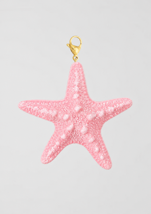 Charm Maxi Estrella De Mar Rosa