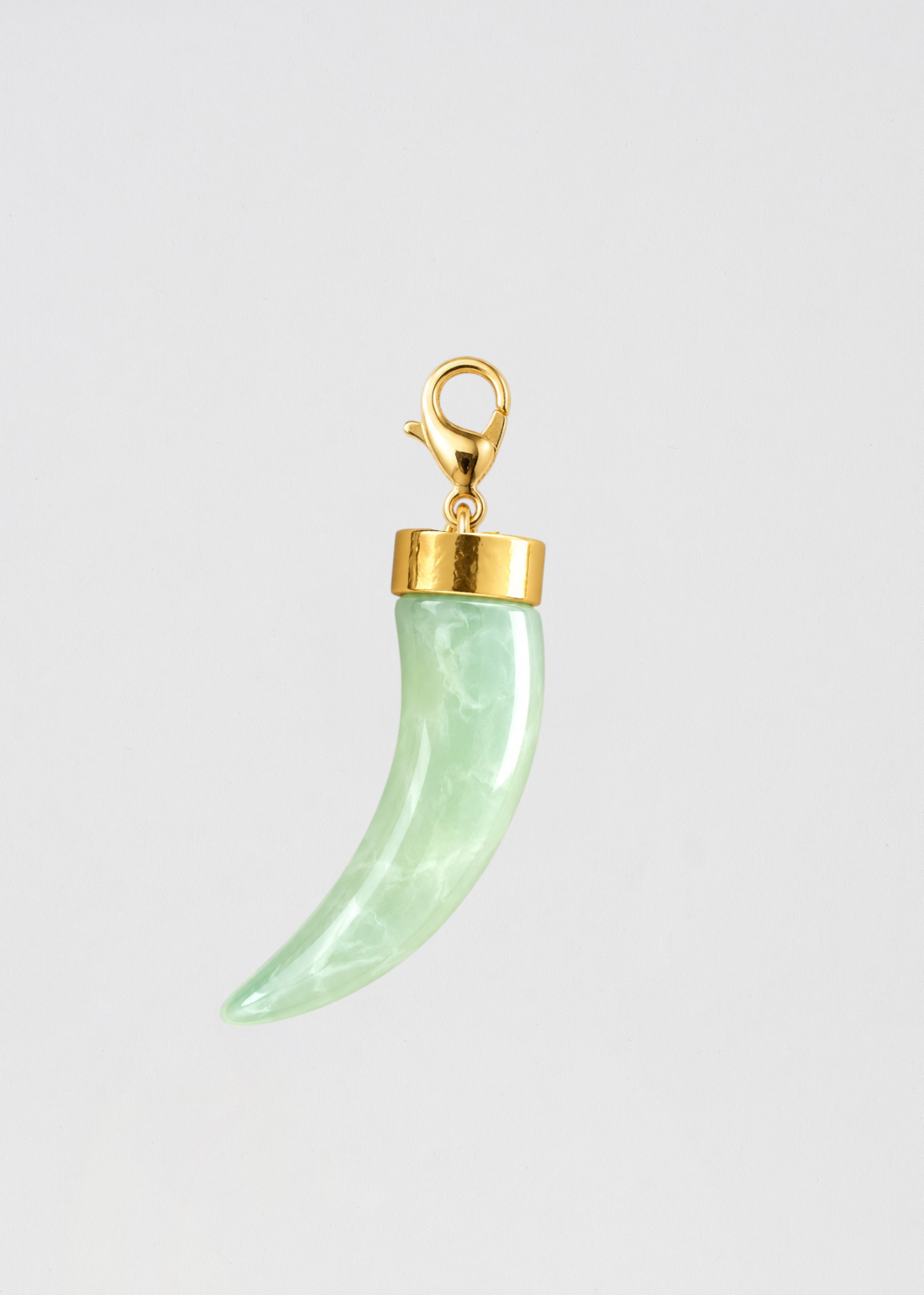 Charm Cuerno Verde Agua