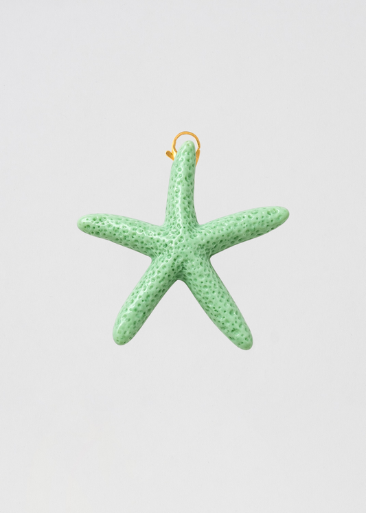 Charm Estrella De Mar Delicada Verde Agua