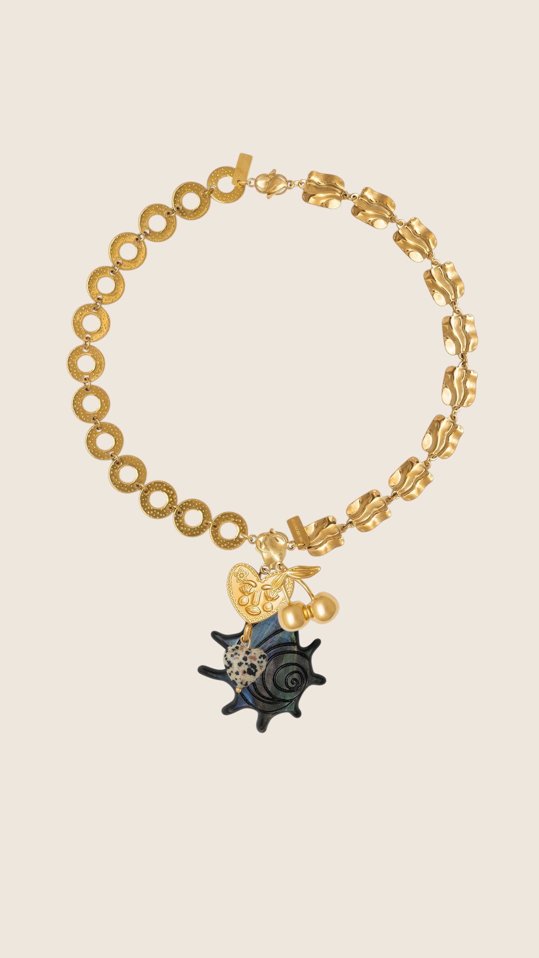 Charm Caracola Hermosa Negro