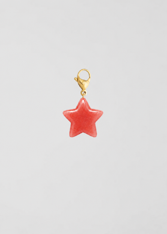 Charm Estrella Rosa