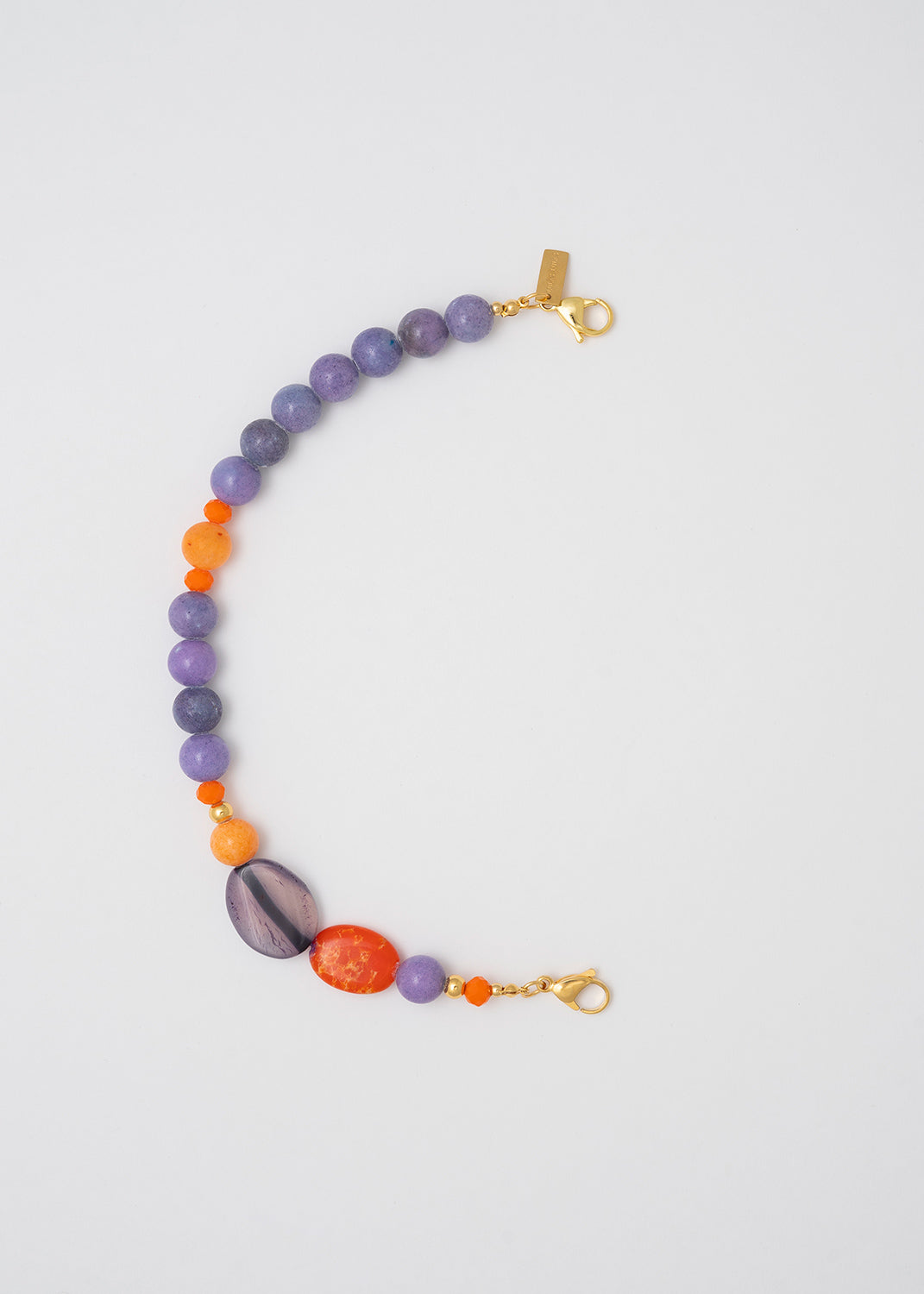 Media Cadena Lila Con Naranjos Sevillanos