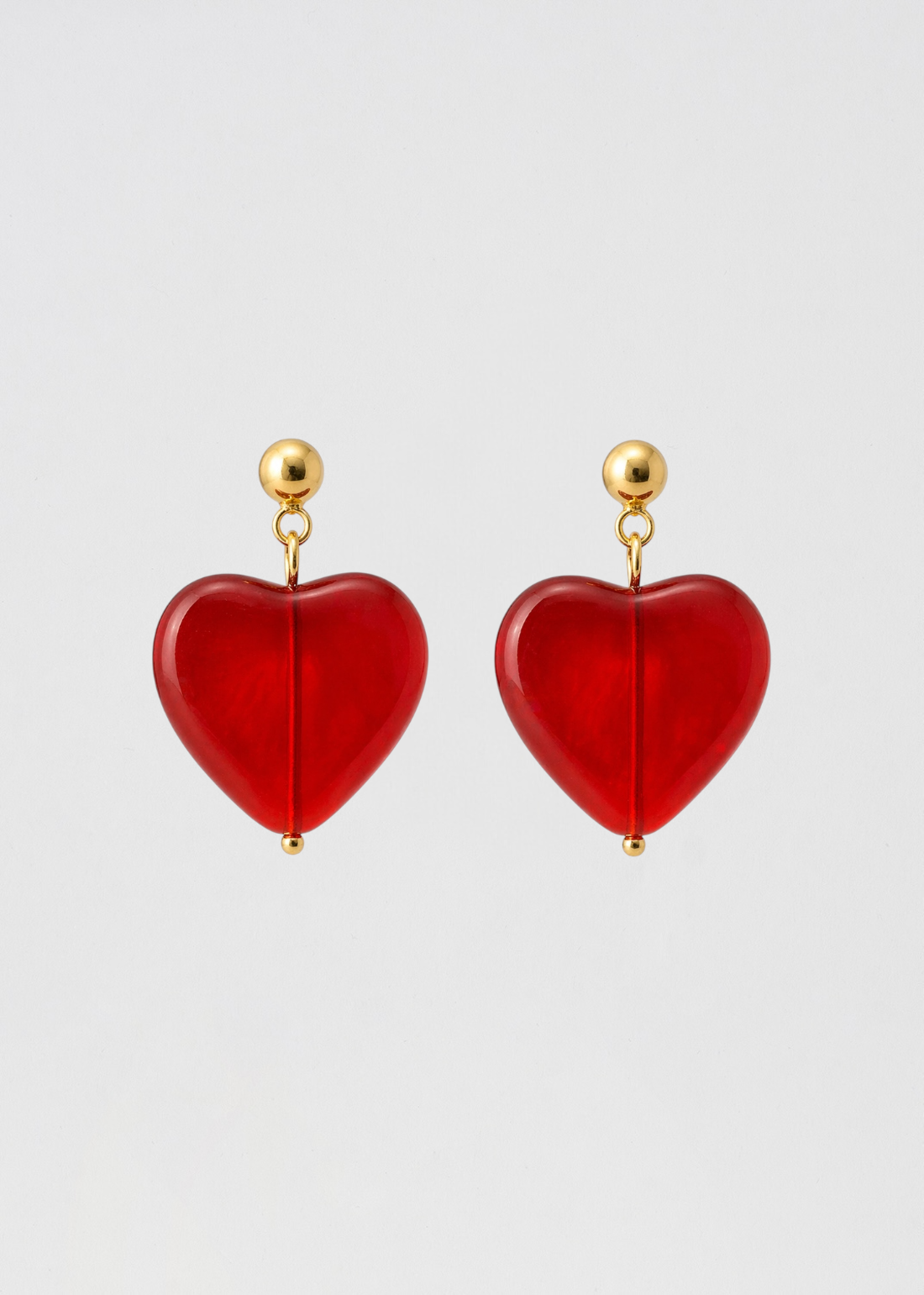 Red Heart Earrings You Need Them