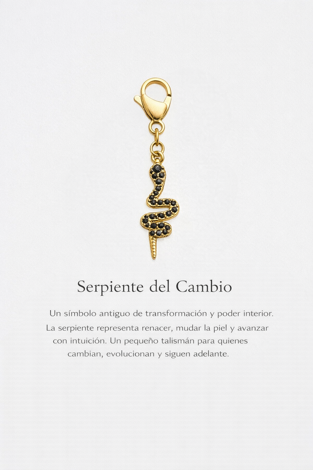 Charm Pequeño Serpiente Del Cambio _ Edición limitada