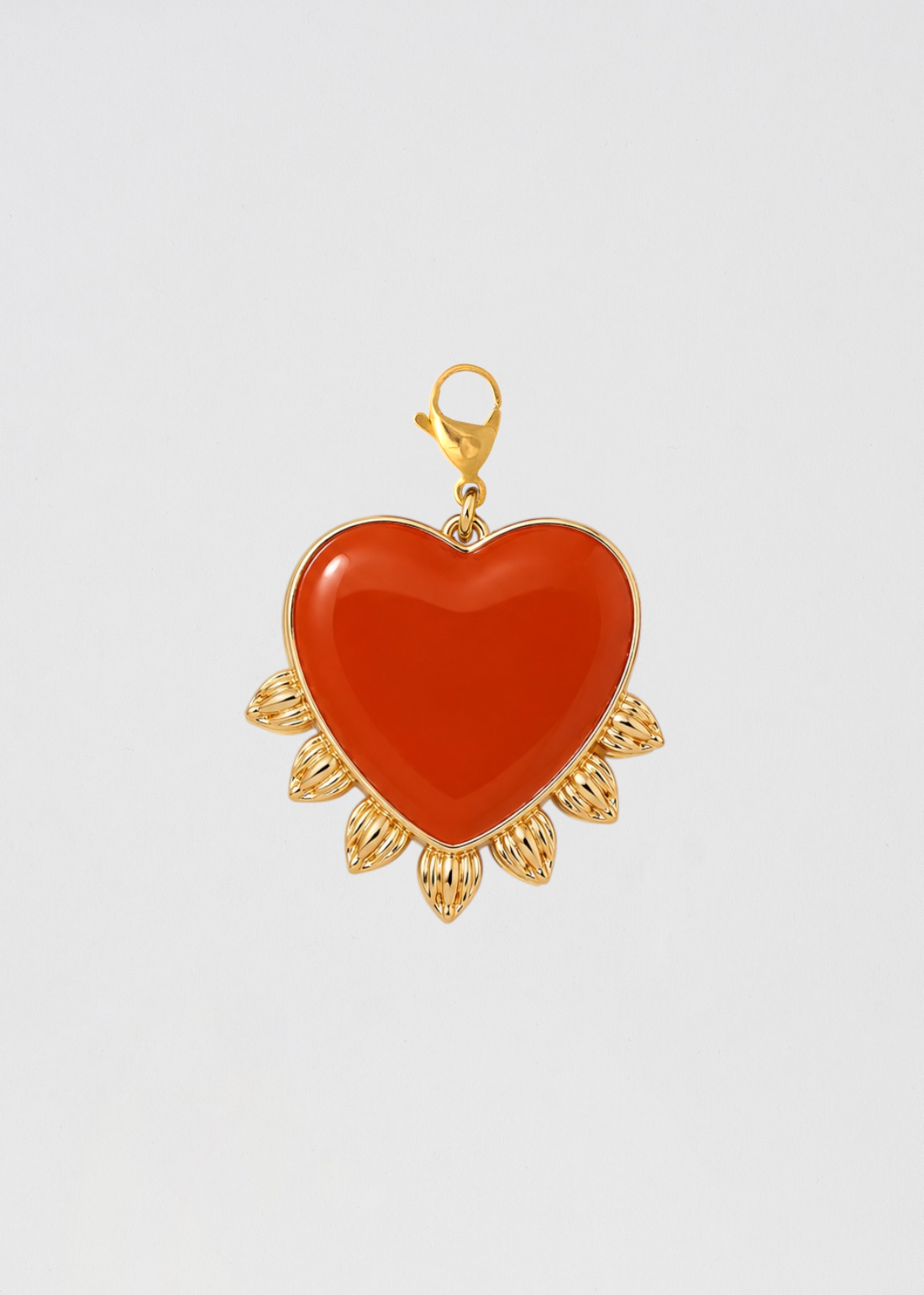 Charm Corazón Caldera Rayos Sol