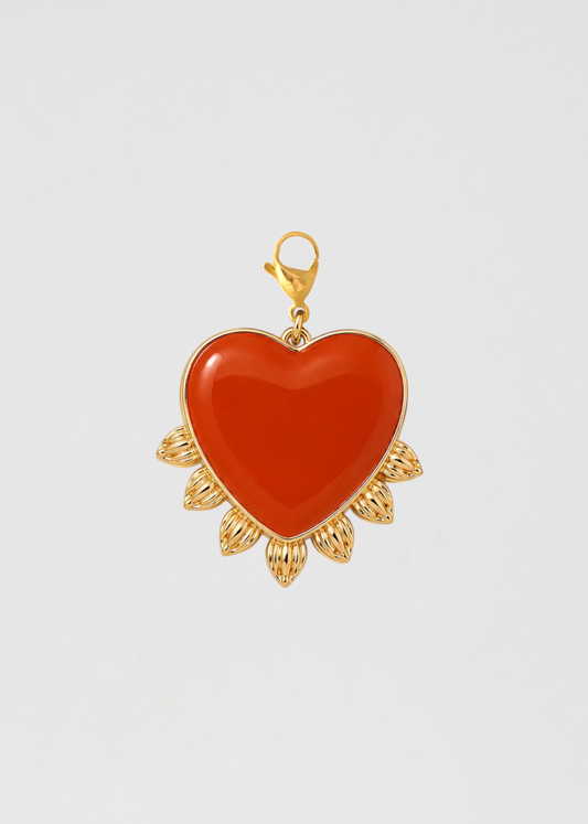 Charm Corazón Caldera Rayos Sol
