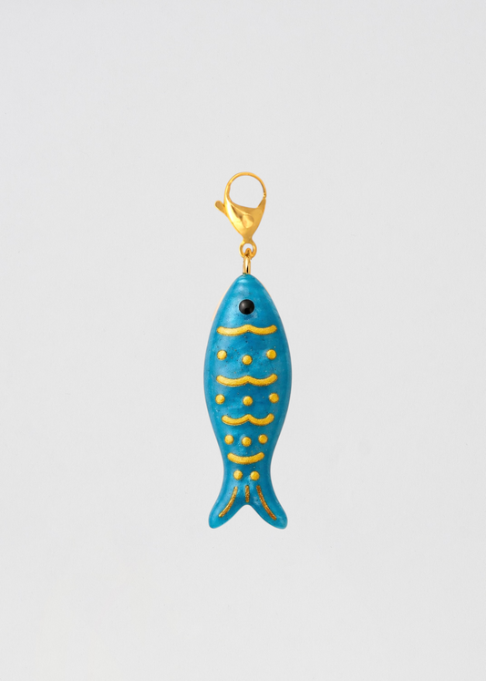 Charm Pez Turquesa Nueva Obsesión Pequeño