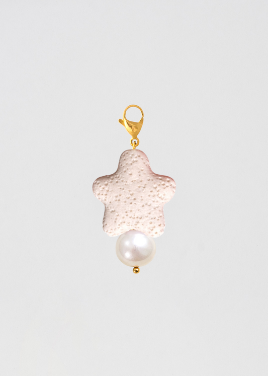 Charm Barra Perla Blanco Estrella
