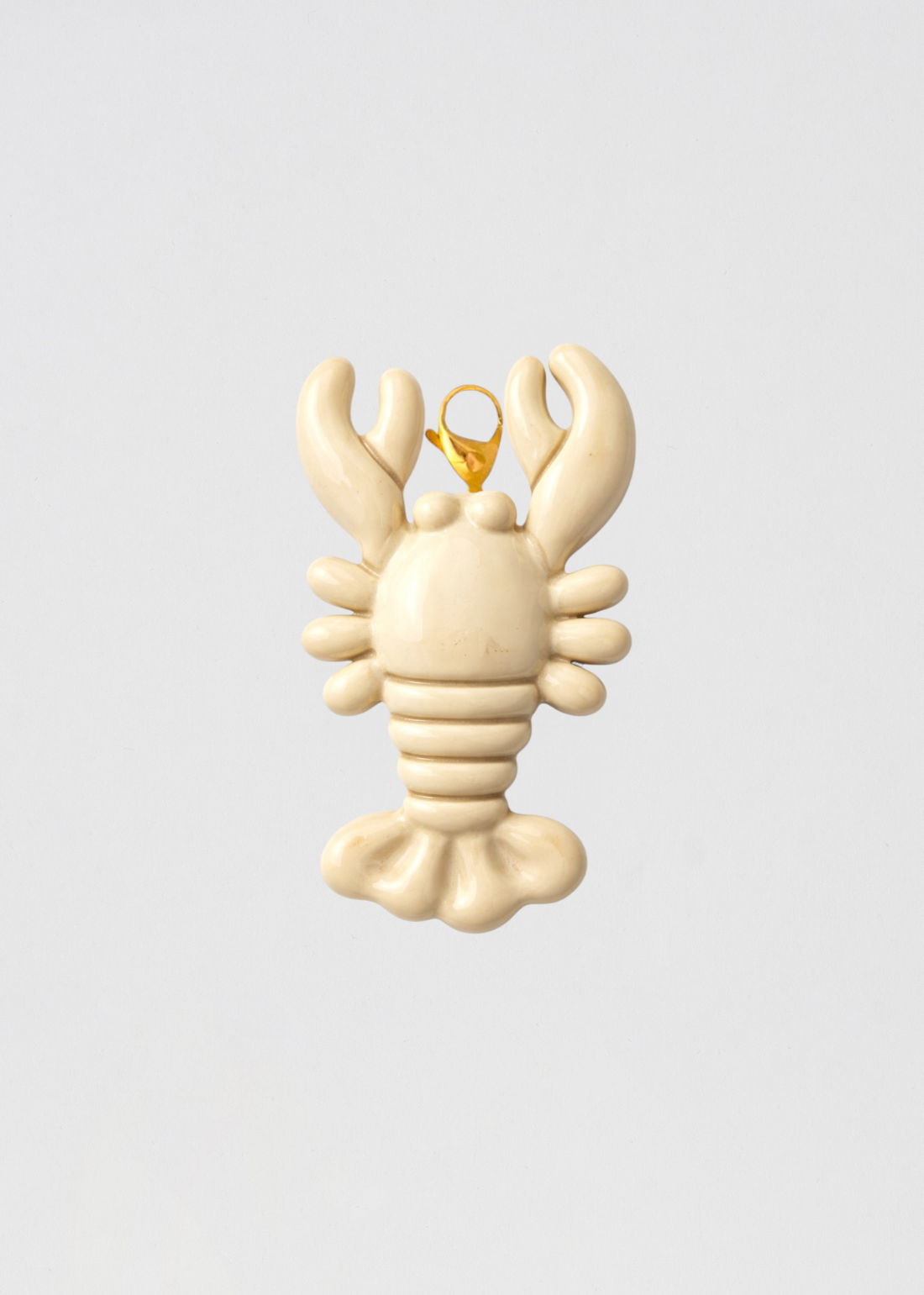 Charm Langostita Blanco Roto