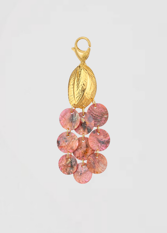 Charm Espectáculo Rosa Y Marrón