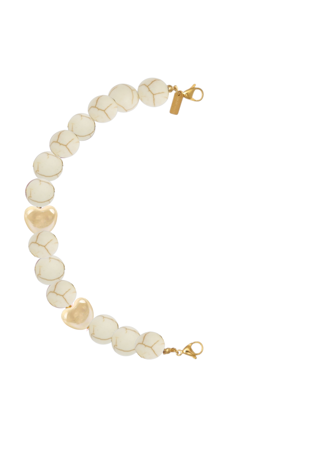 Mitad Cadena Ocean Love Beige