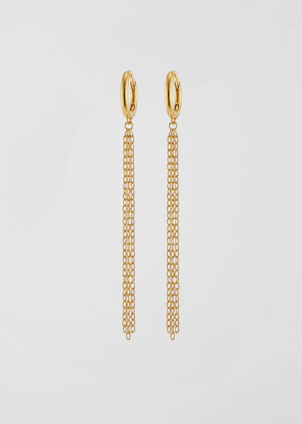 Pendientes Largo Gold