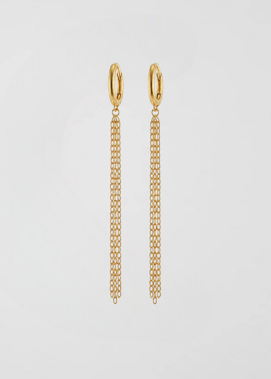 Pendientes Largo Gold
