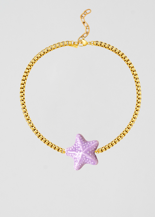 Collar Perfecto Layering Estrella Lila