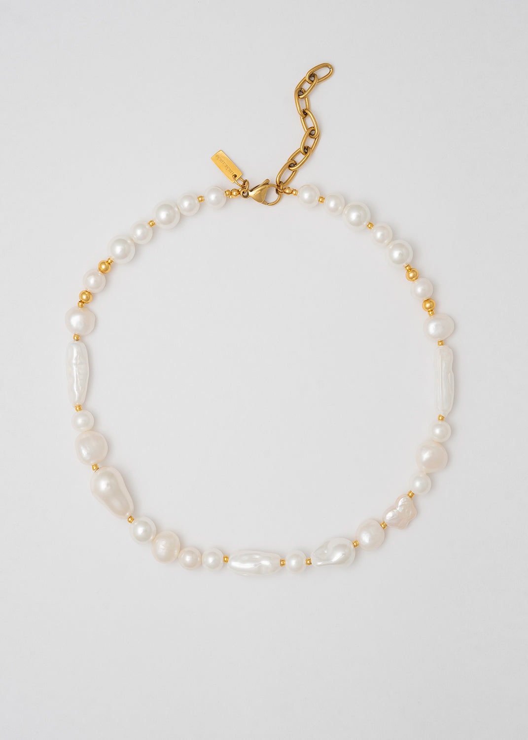 Collar Perlas Barrocas Irregulares Fino El Básico Que Necesitábamos