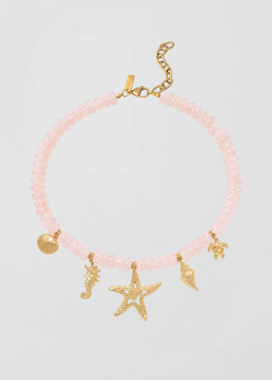 Collar Rondeles Con Apliques Rosita