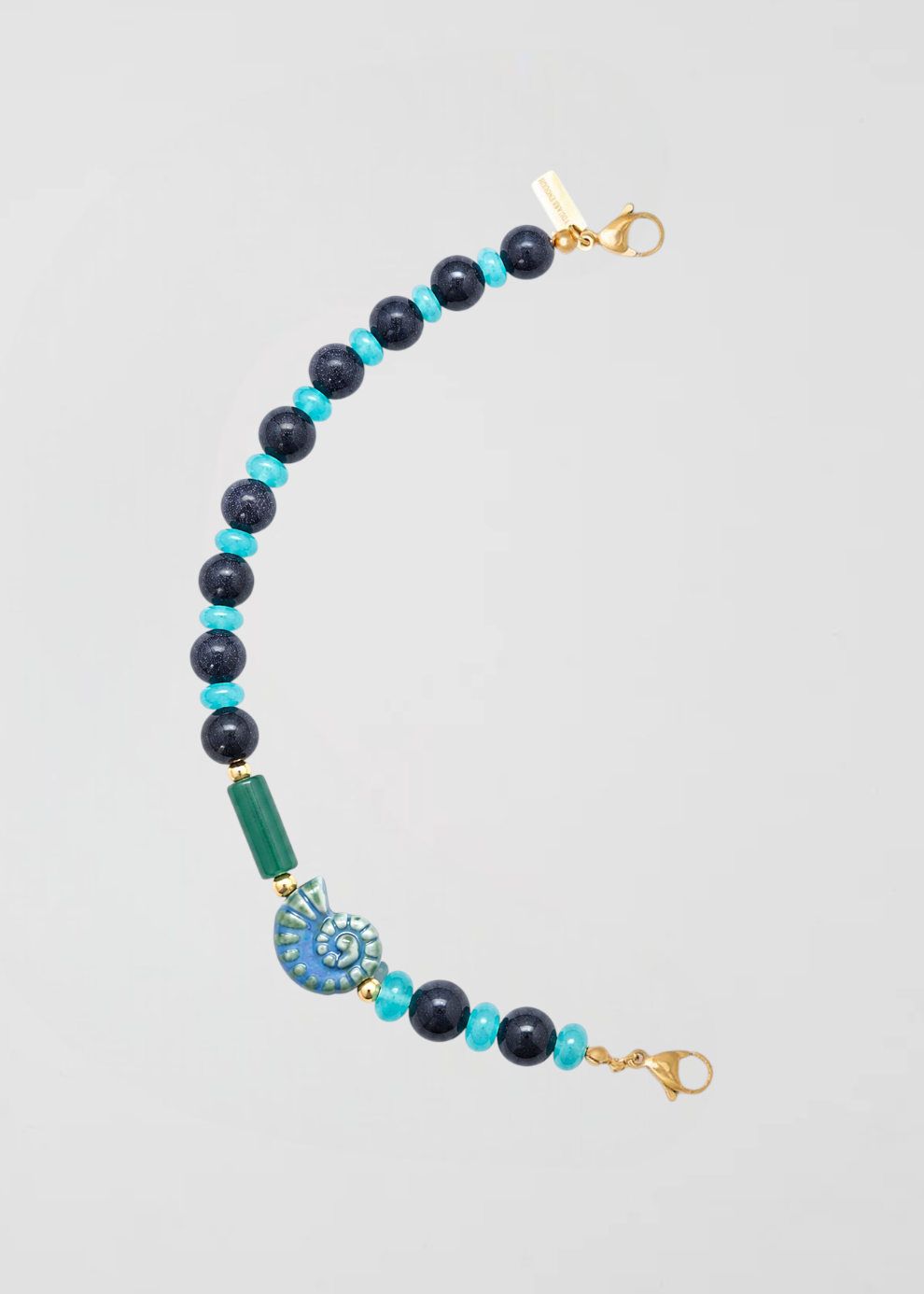 Preventa Mitad Cadena Rondelle Jades Turquesa Y Azul Noche Con Verde Doble Uso