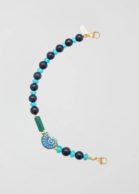 Preventa Mitad Cadena Rondelle Jades Turquesa Y Azul Noche Con Verde Doble Uso