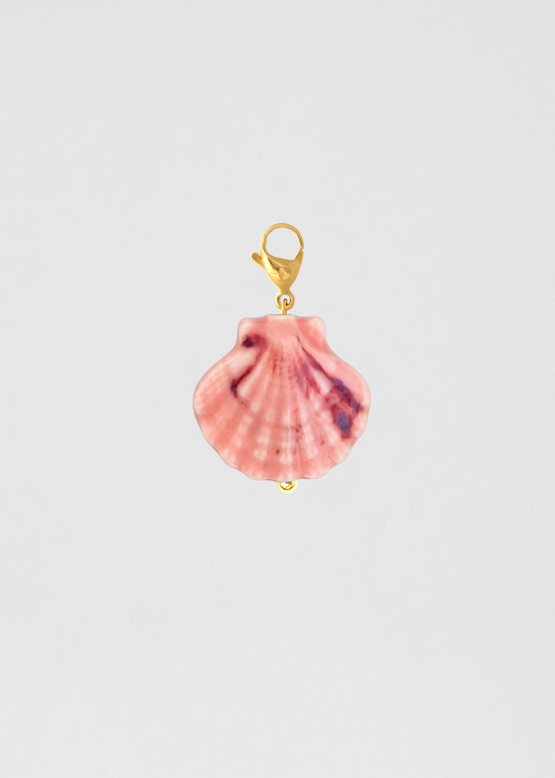 Charm Concha De Mar Rosa Pequeña