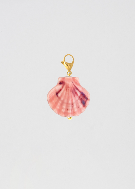 Charm Concha De Mar Rosa Pequeña