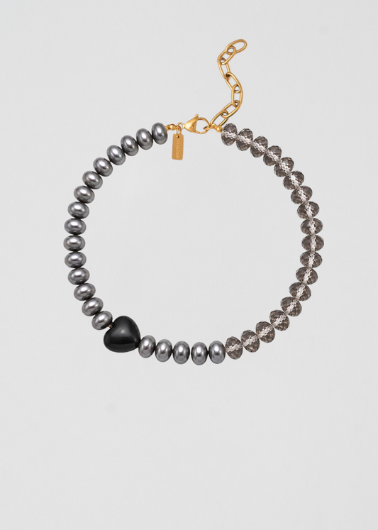 Collar Antojo De La Boss En Gris