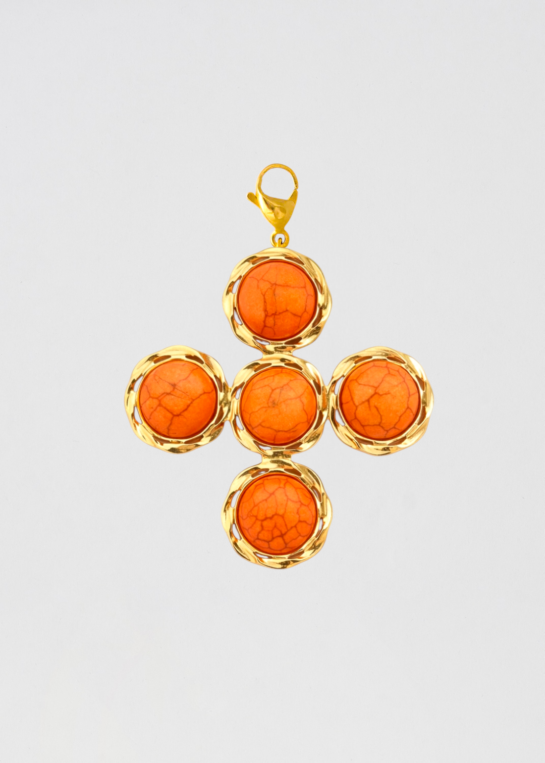 Charm Cruz Naranja