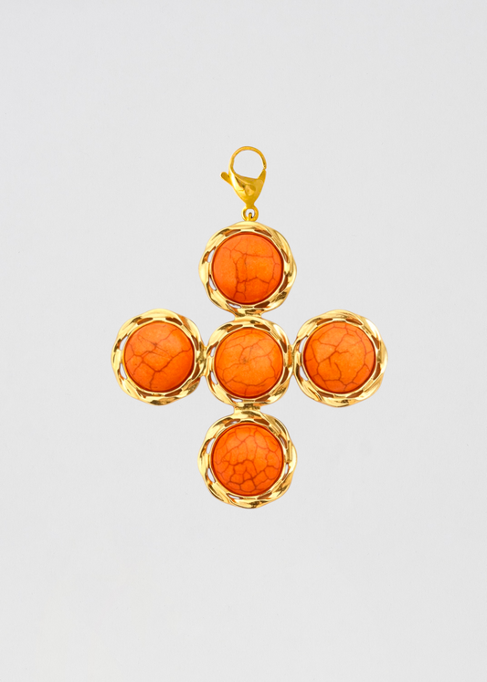 Charm Cruz Naranja