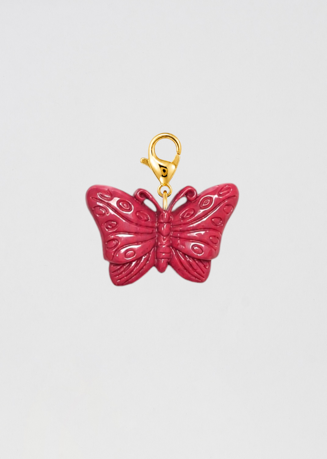 Preventa Charm Mariposa Rosa Empolvado Vivo