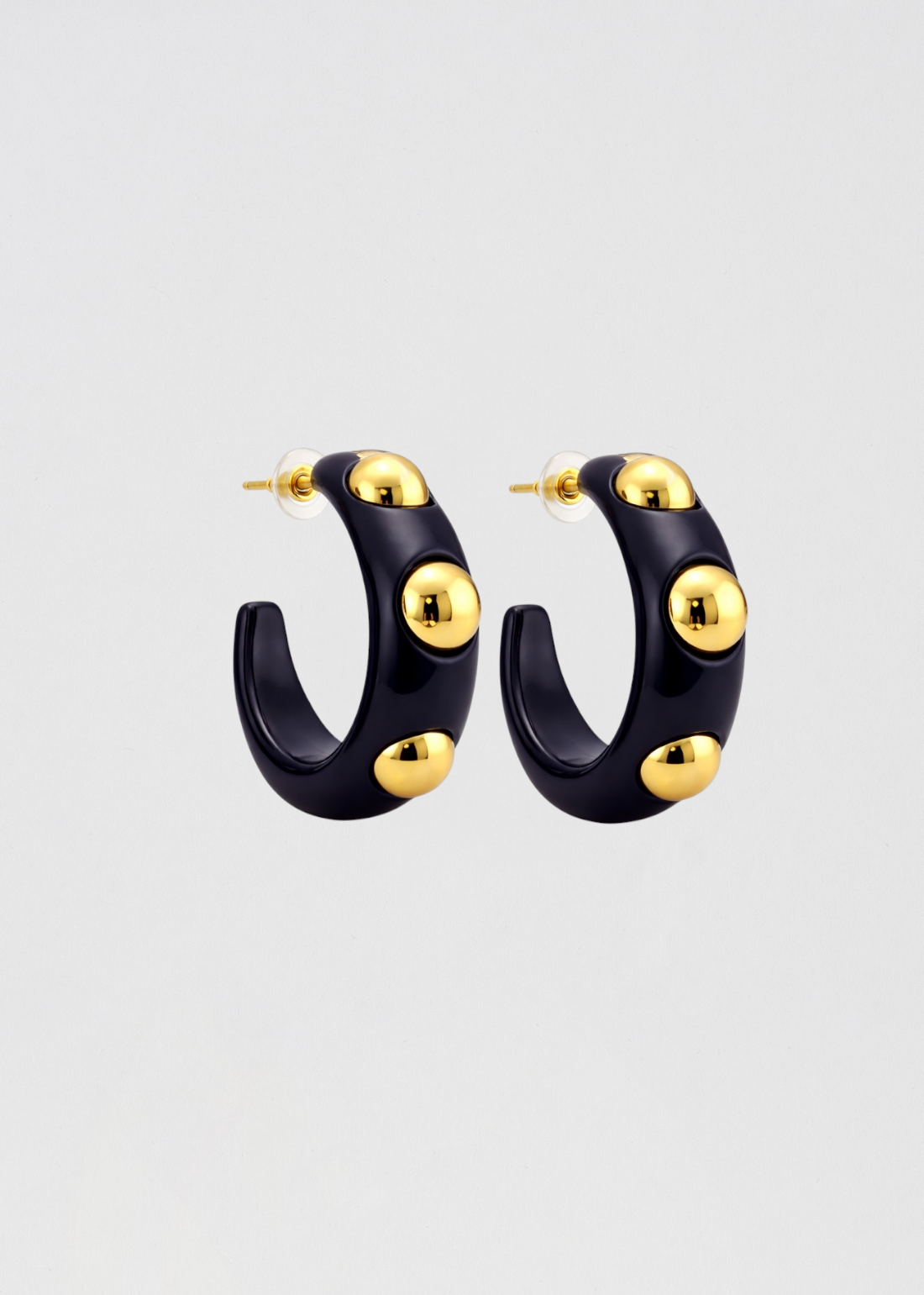Pendientes Aros Favorecedores Azul
