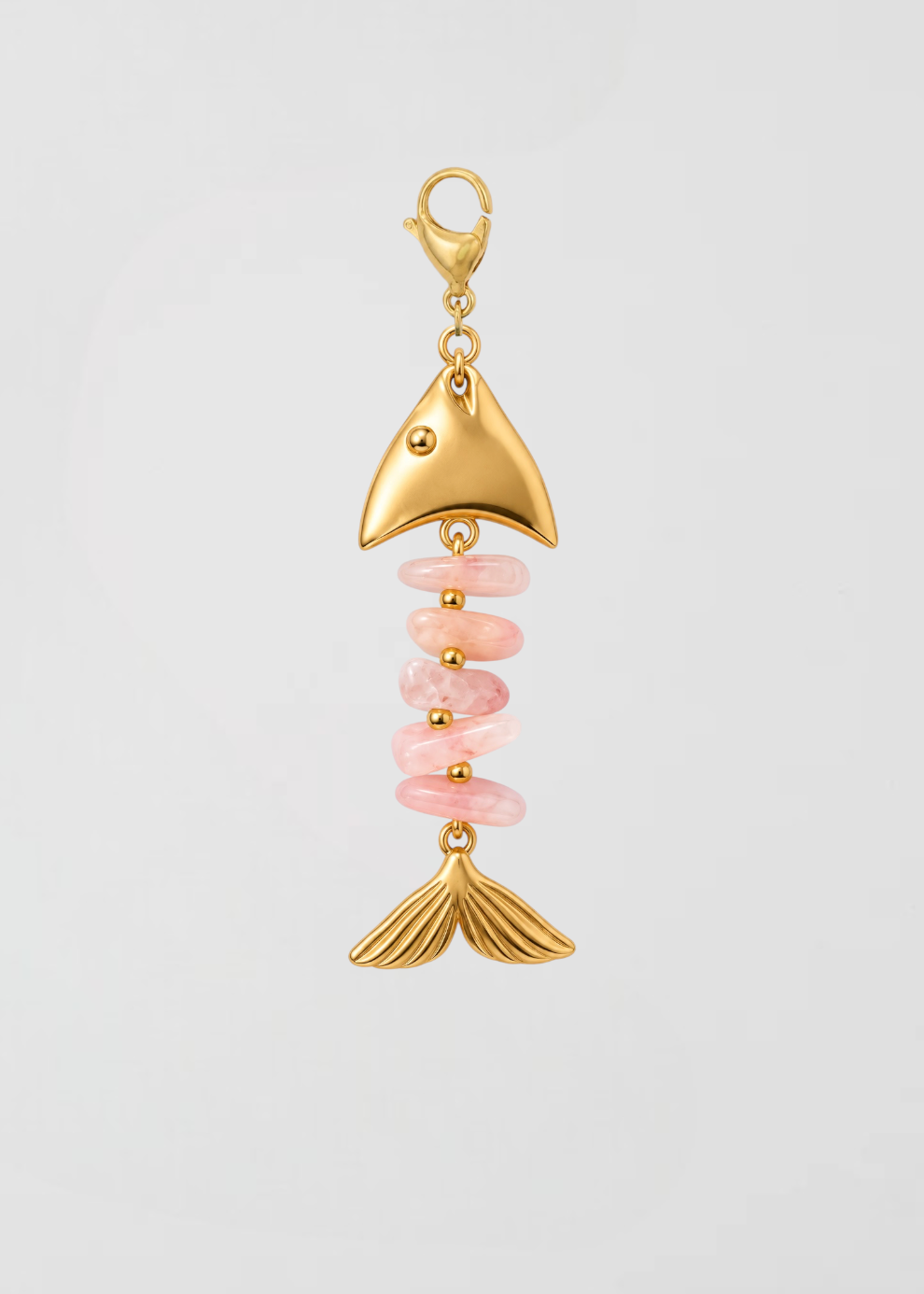 Charm Pez Raspa Rosa