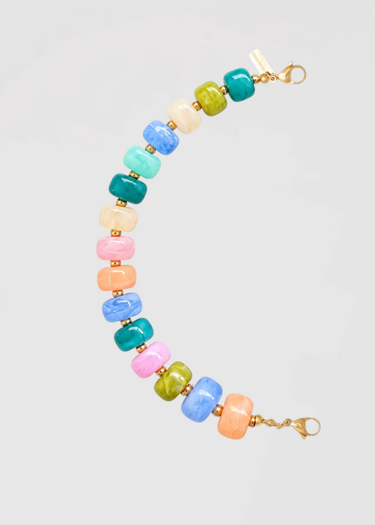Mitad Cadena Rondelle Multicolor Suave Especial La Boss