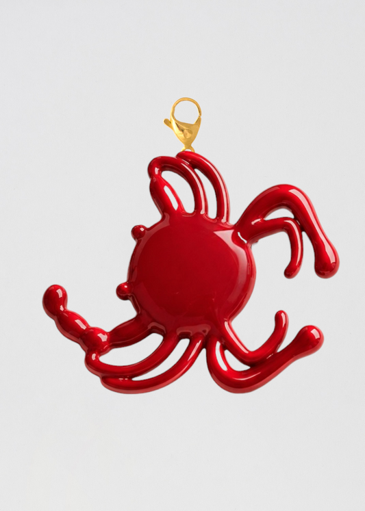 Charm Cangrejo Rojo
