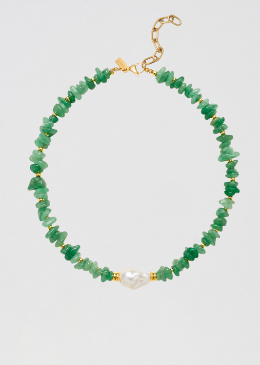 Collar Dulce Y Elegante Verde