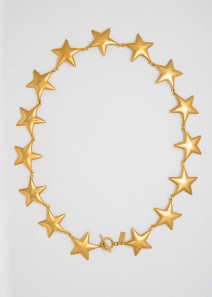 Cadena Estrellas Es Lo Mas Mono Que He Visto En Dorado