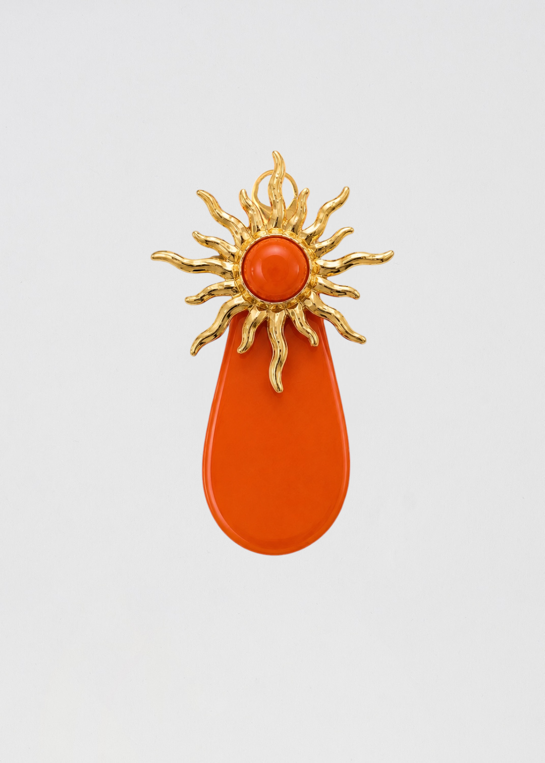 Charm El Sol Y Su Resplandor Naranja