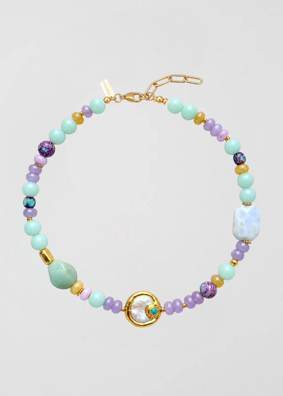Collar New Earth Piedras Naturales Edición Limitada