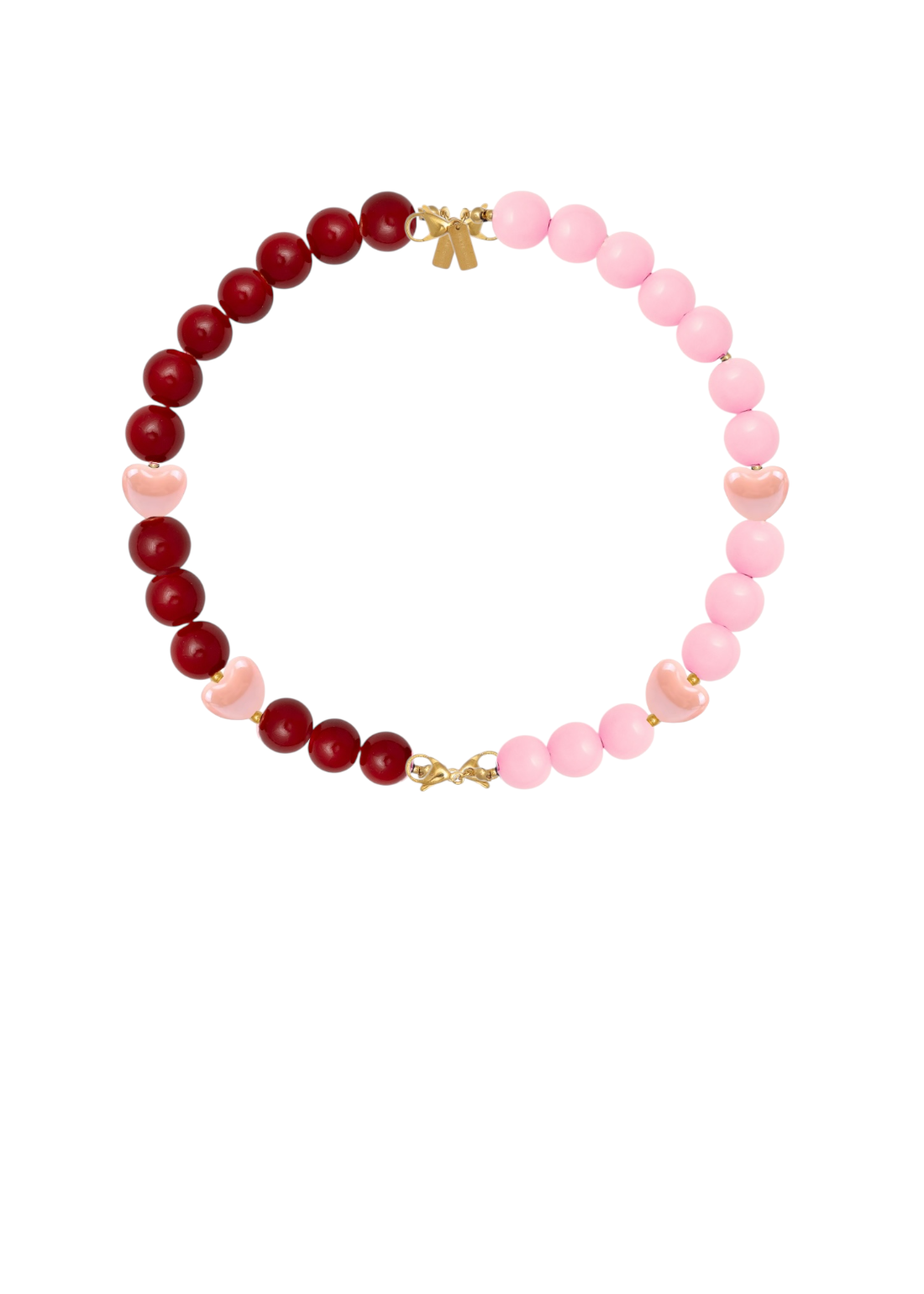 Collar Rojo Y Rosa Es Viral Este Otoño