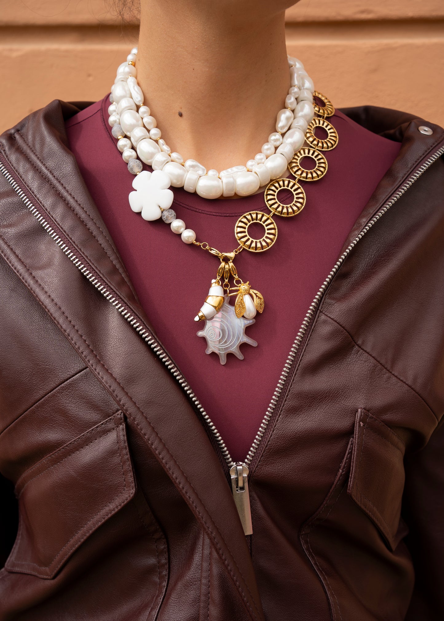 Collar Perlas Barrocas Irregulares Fino El Básico Que Necesitábamos