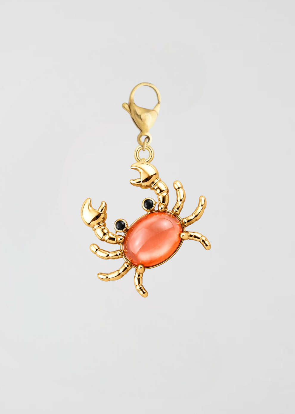 Charm Mini Cangrejo Coral Perlado (copia)