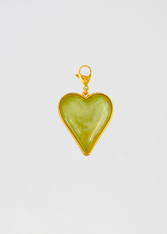 Charm Corazón Verde Ideal