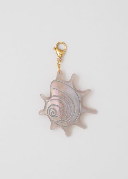 Charm Caracola Hermosa Gris