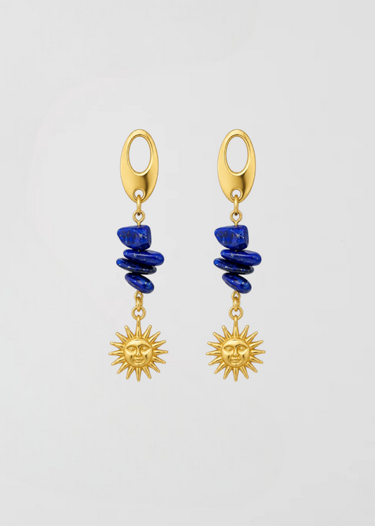 Pendientes Lapislázuli