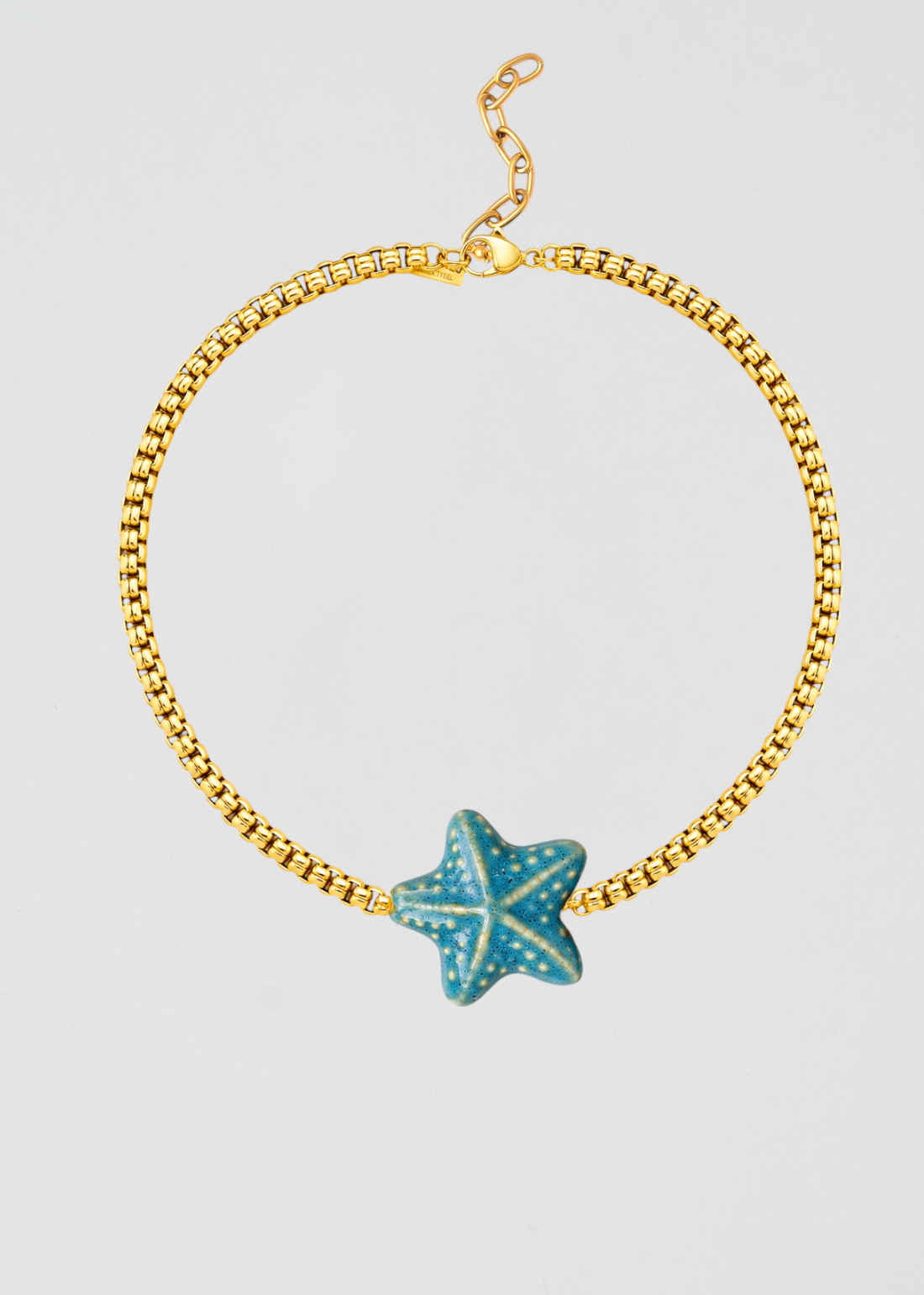 Collar Perfecto Layering Estrella Turquesa