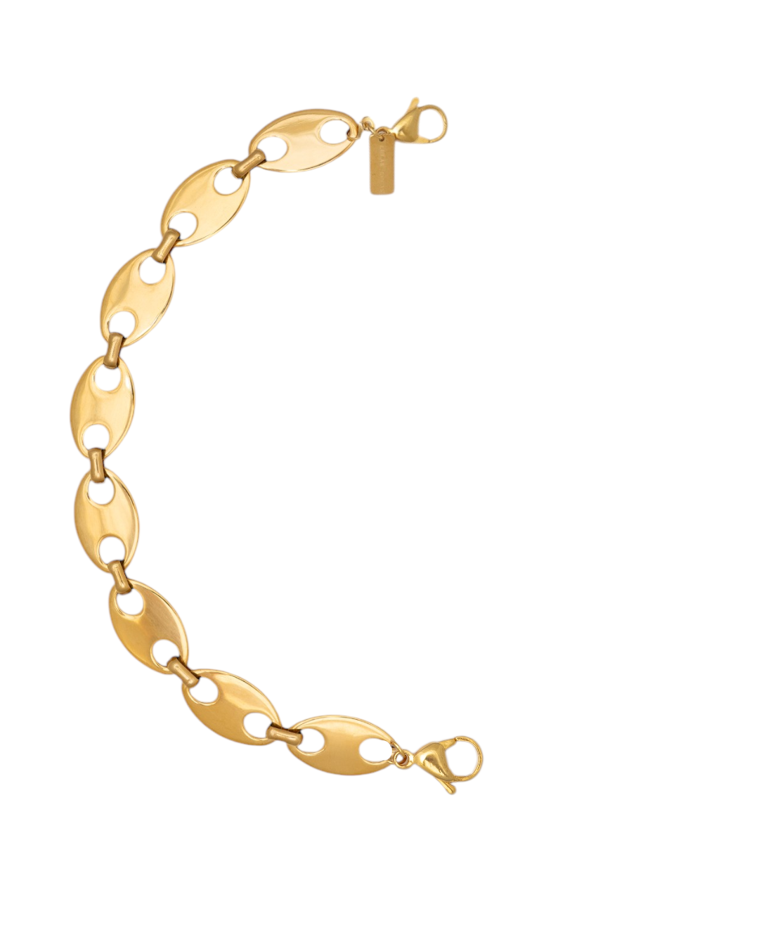 Media Cadena Dorada Chunky But Elegant